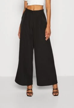 Wal G Silmina Wide Leg Trouser - Pantalon Classique - Black