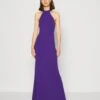 Wal G Infinity Back Cut Out Maxi Dress - Robe De Cocktail - Purple