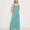 Wal G Rian Wide Leg Pleat - Combinaison - Sage Green