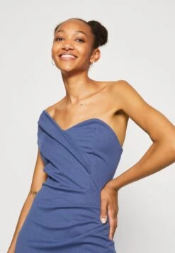 Wal G Milly One Shoulder Dress - Robe En Jersey - Denim Blue 9 Wal G Milly One Shoulder Dress - Robe En Jersey - Denim Blue -Wal Mode Promos Soldes Boutique a7b7f8972e9341128dae8efde1ab243e