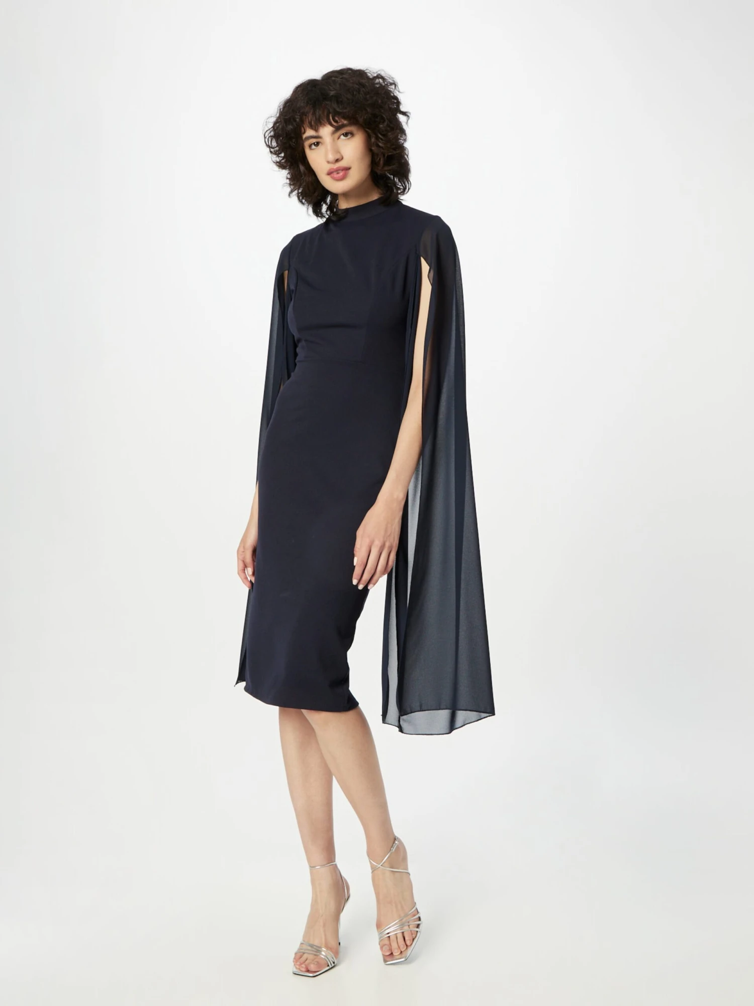 Wal G Mini-robes Robe Femme Bleu Marine 3 Wal G Mini-robes Robe Femme Bleu Marine – Image 3