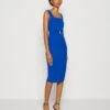 Wal G Jumina Buckle Midi - Robe En Jersey - Electric Blue