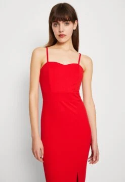 Wal G Jeane Strappy Maxi - Robe En Jersey - Red -Wal Mode Promos Soldes Boutique aa2dc72f03e547268b7cd8baa9edbdea