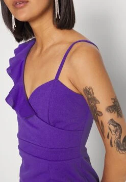 Wal G Cami Ruffle Midi - Robe De Jour - Purple 11 Wal G Cami Ruffle Midi - Robe De Jour - Purple -Wal Mode Promos Soldes Boutique aadc5f345afe4cf8bda394aa26641040