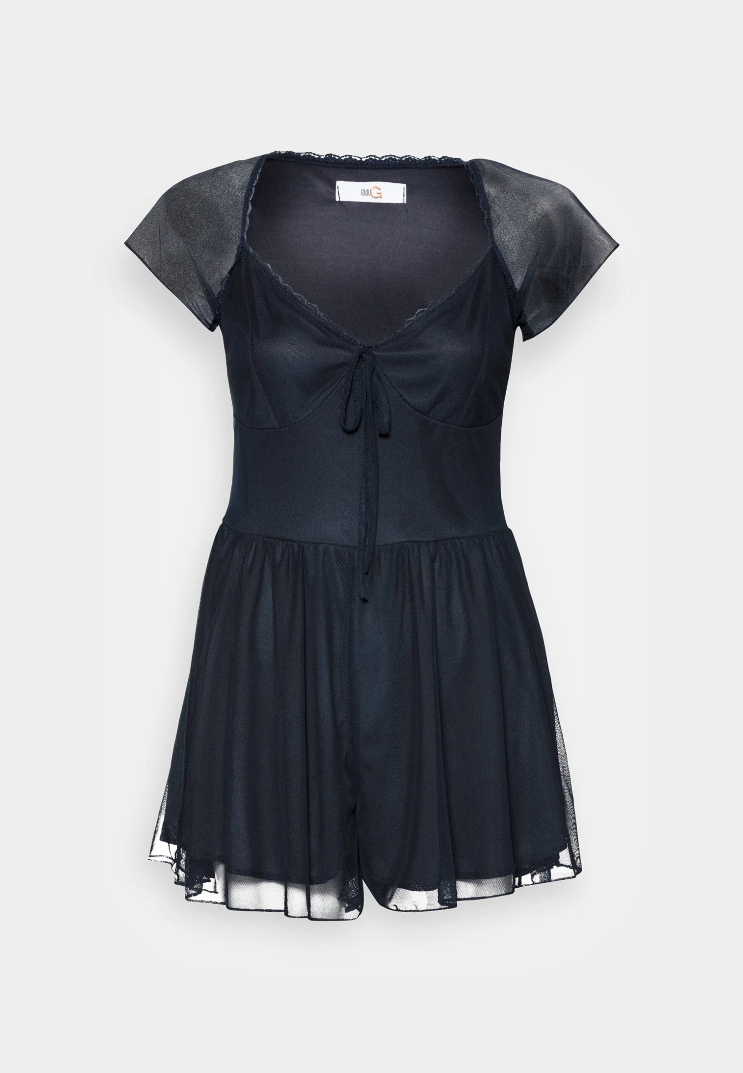 Wal G Selma Cuffed Sleeve - Combinaison - Navy 4 Wal G Selma Cuffed Sleeve - Combinaison - Navy – Image 4