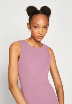 Wal G Petra Ruffle Midi - Robe En Jersey - Mauve Pink -Wal Mode Promos Soldes Boutique ac0bee1df1a246dd88762c6bd2e914b0