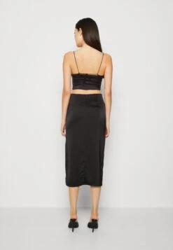 Wal G Party Jana Midi Skirt - Jupe Crayon - Black -Wal Mode Promos Soldes Boutique ad4bf85ed88f4229bd938cd983b2759f