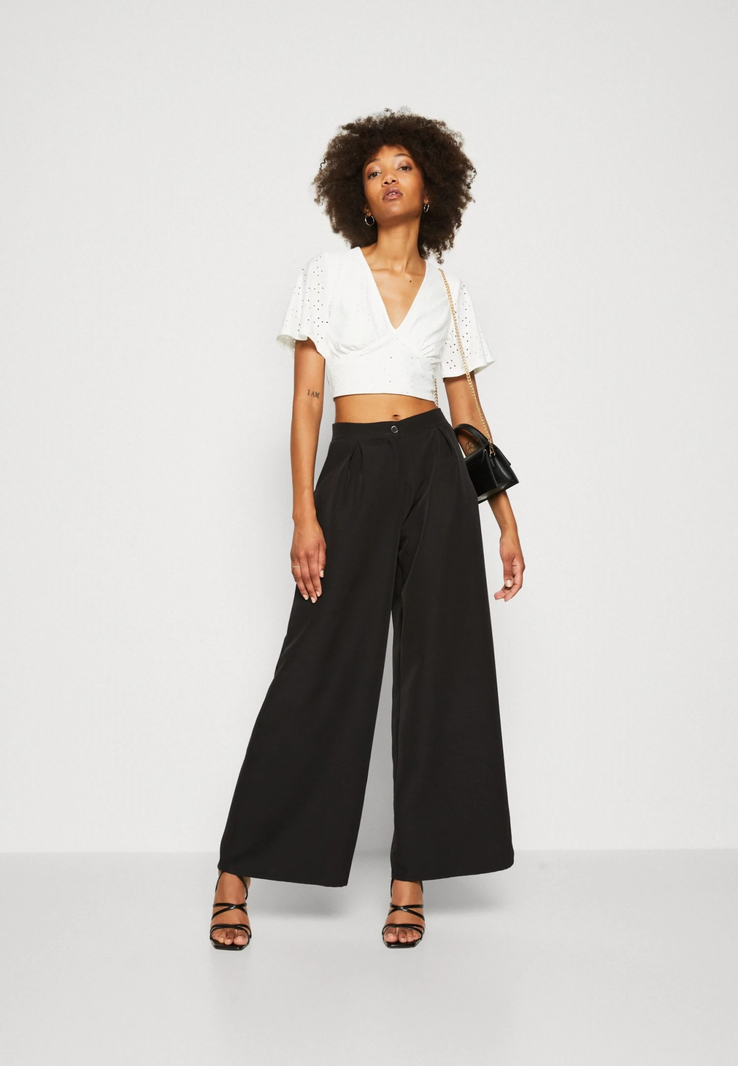 Wal G Silmina Wide Leg Trouser - Pantalon Classique - Black 2 Wal G Silmina Wide Leg Trouser - Pantalon Classique - Black – Image 2