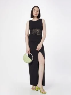 Wal G Robes Longues Robe JEENA Femme Noir 9 Wal G Robes Longues Robe JEENA Femme Noir -Wal Mode Promos Soldes Boutique b022a12cd83f41c1a21edbf7d3696a07