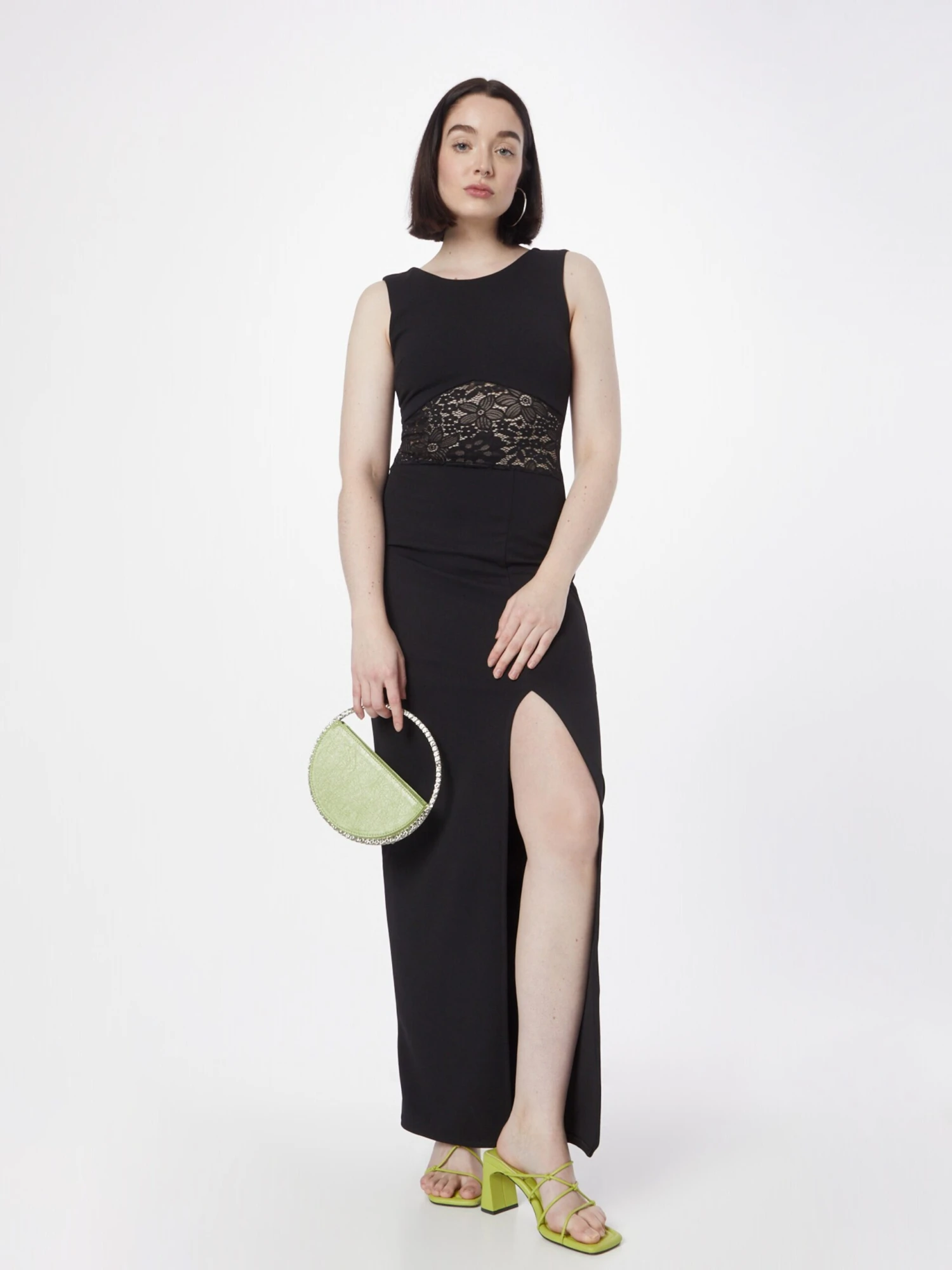 Wal G Robes Longues Robe JEENA Femme Noir 5 Wal G Robes Longues Robe JEENA Femme Noir – Image 5