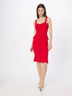 Wal G Mini-robes Robe JACE Femme Rouge -Wal Mode Promos Soldes Boutique b3573c47dc0675a3dc3d6288d1629ad3