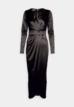 Wal G Reana Long Sleeve Midi - Robe De Soirée - Black -Wal Mode Promos Soldes Boutique b3e44cbf26f6485da7c98bd28da1716d