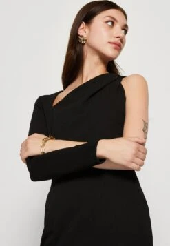 Wal G Mila Asymmetric Mini - Robe De Soirée - Black -Wal Mode Promos Soldes Boutique b4f5c274a0b048099dfbbe9a20f09ec3