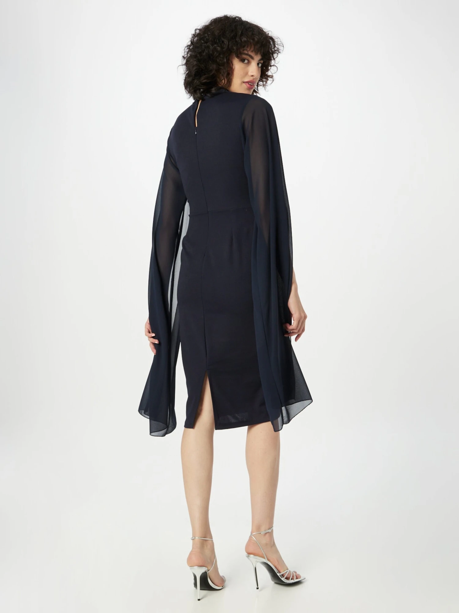 Wal G Mini-robes Robe Femme Bleu Marine 4 Wal G Mini-robes Robe Femme Bleu Marine – Image 4