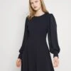 Wal G Kat Sleeve Dress - Robe De Jour - Navy Blue