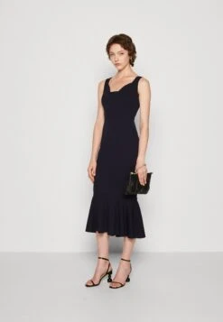 Wal G Anabella Ruffle Bottom Midi - Robe En Jersey - Navy Blue 7 Wal G Anabella Ruffle Bottom Midi - Robe En Jersey - Navy Blue -Wal Mode Promos Soldes Boutique b65bbaedb9d54003aa5552d257412ecb