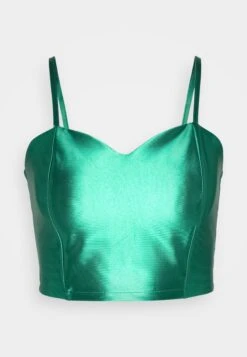 Wal G Daz Heart Neck Crop - Débardeur - Leaf Green -Wal Mode Promos Soldes Boutique b852adcad4a74528bb60188824d97879