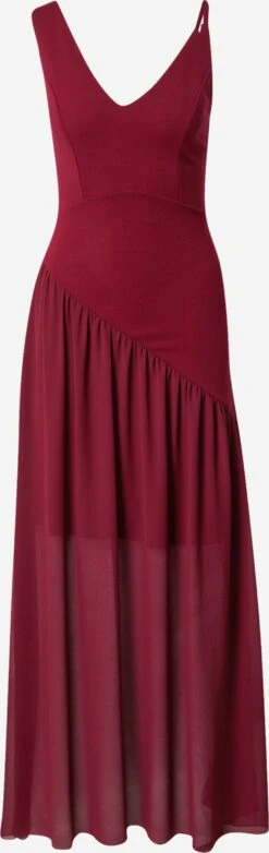 Wal G Robes De Soirée Robe De Soirée SYDNEY Femme Rouge Rubis