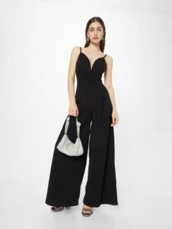 Wal G Combinaisons Longues Combinaison HAVANA Femme Noir -Wal Mode Promos Soldes Boutique b9a0b084f4158eb5360935099f43d4b9