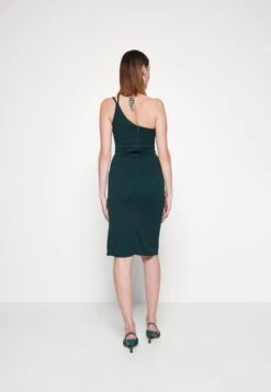 Wal G Beatriz Cut Out Midi - Robe De Soirée - Forest Green -Wal Mode Promos Soldes Boutique bad1ddbf1002415c8169b04f145121a9