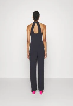 Alfo Cross Neck Jumpsuit - Combinaison - Navy Blue -Wal Mode Promos Soldes Boutique bd34b8bbb4ac424390a65736bb52a508