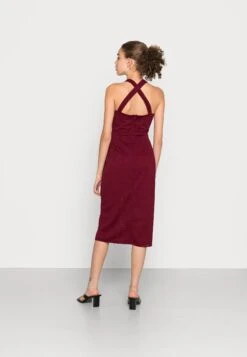 Wal G Jimmy Cross Over Midi Dress - Robe De Soirée - Wine 7 Wal G Jimmy Cross Over Midi Dress - Robe De Soirée - Wine -Wal Mode Promos Soldes Boutique bf6941b6a8984f608d69b28772f0954b