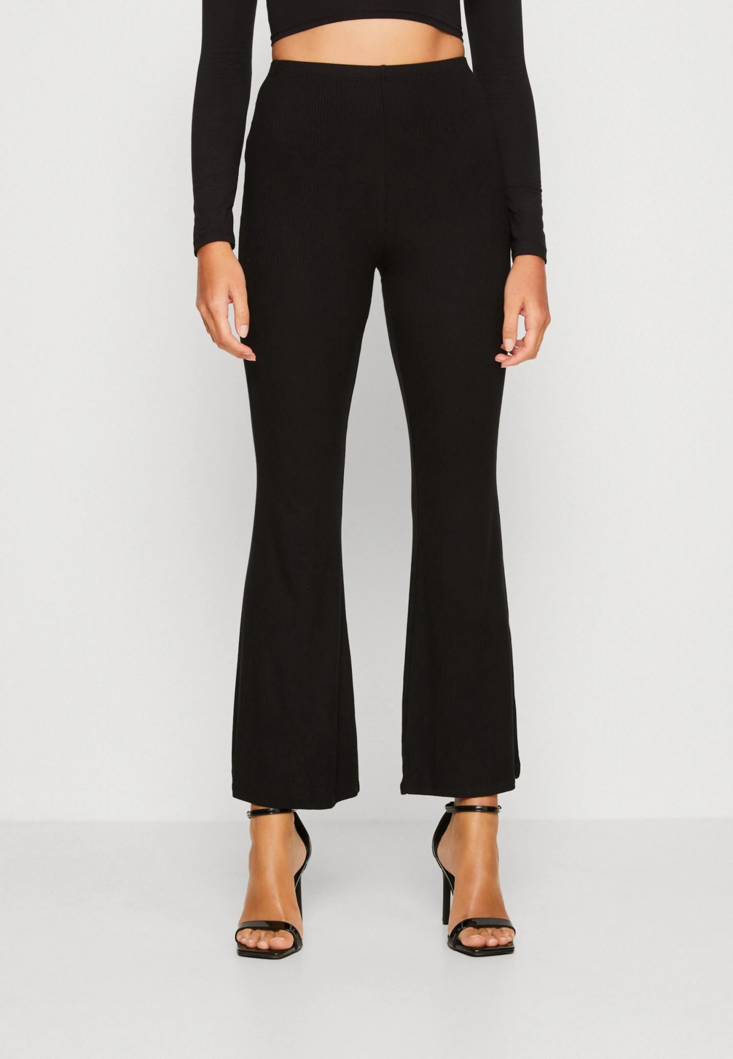 Wal G Ross Flare Trouser - Pantalon Classique - Black 1 Wal G Ross Flare Trouser - Pantalon Classique - Black