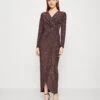 Wal G Viennese Maxi - Robe De Cocktail - Bronze