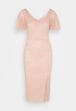Wal G Midi Dress - Robe De Soirée - Light Pink -Wal Mode Promos Soldes Boutique c9c5a057af5844138ae0bf891d954b5f