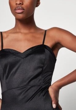 Wal G Ray Strap Midi Dress - Robe De Soirée - Black -Wal Mode Promos Soldes Boutique cbefd2a9fb14496ea94e253f6e8d16cc