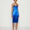 Wal G Saira Midi - Robe Fourreau - Electric Blue