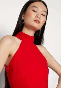 Wal G Halter Neck Maxi Dress - Robe De Cocktail - Red -Wal Mode Promos Soldes Boutique cf64c7fb488e4e758c0fdba60f733221