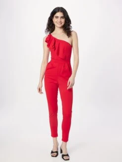 Wal G Combinaisons Longues Combinaison KELLY Femme Rouge -Wal Mode Promos Soldes Boutique d0cbb125a009c433226b5851a5951f28