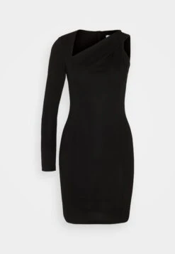 Wal G Mila Asymmetric Mini - Robe De Soirée - Black -Wal Mode Promos Soldes Boutique d453b9838cca421aadbd72fc888c891b