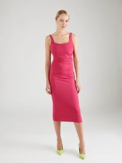 Wal G Robes Longues Robe MIMA Femme Fuchsia -Wal Mode Promos Soldes Boutique d5155a606fed570e2f5b6df4fc7c0e63