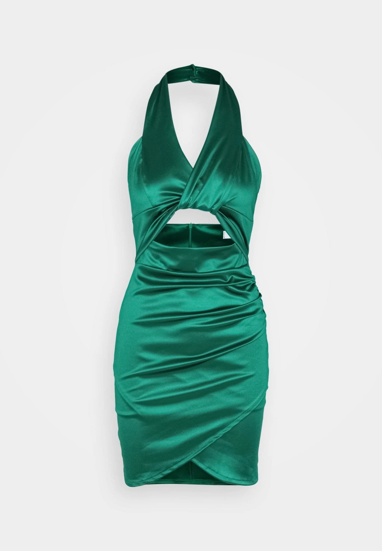 Wal G Alex Halter Mini - Robe De Soirée - Leaf Green 5 Wal G Alex Halter Mini - Robe De Soirée - Leaf Green – Image 5