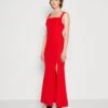 Wal G Maya Square Neck Maxi - Robe En Jersey - Red