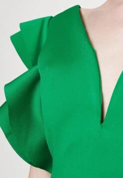 Wal G Haily Ruffle Skater - Robe De Soirée - Leaf Green -Wal Mode Promos Soldes Boutique d649eb3383984fb4ad6c4b53923d7936