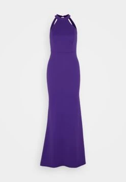 Wal G Infinity Back Cut Out Maxi Dress - Robe De Cocktail - Purple -Wal Mode Promos Soldes Boutique d73b5b43e1134e23ae563559ddada8ef