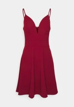 Wal G Vincent Skater Dress - Robe En Jersey - Wine 10 Wal G Vincent Skater Dress - Robe En Jersey - Wine -Wal Mode Promos Soldes Boutique d7efbfcf340f43faa83eafbd3e8124d9