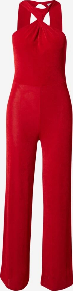 Wal G Combinaisons Longues Combinaison Femme Rouge Feu