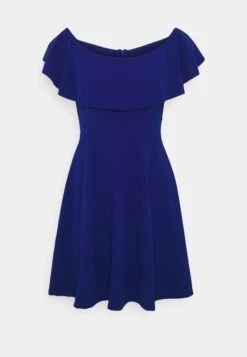 Wal G Stacey Skater Dress - Robe De Soirée - Electric Blue -Wal Mode Promos Soldes Boutique e1426beb8c304f5bb2264e53dae73ce7
