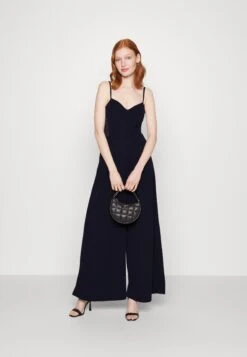 Wal G Laney Lace Wide Leg - Combinaison - Navy Blue -Wal Mode Promos Soldes Boutique e19d9f14aa1449c1b4621dfa45bb60d9