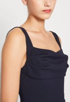 Wal G Serena Pleated - Combinaison - Navy Blue -Wal Mode Promos Soldes Boutique e4620a30a357488c9e670fda8501a216