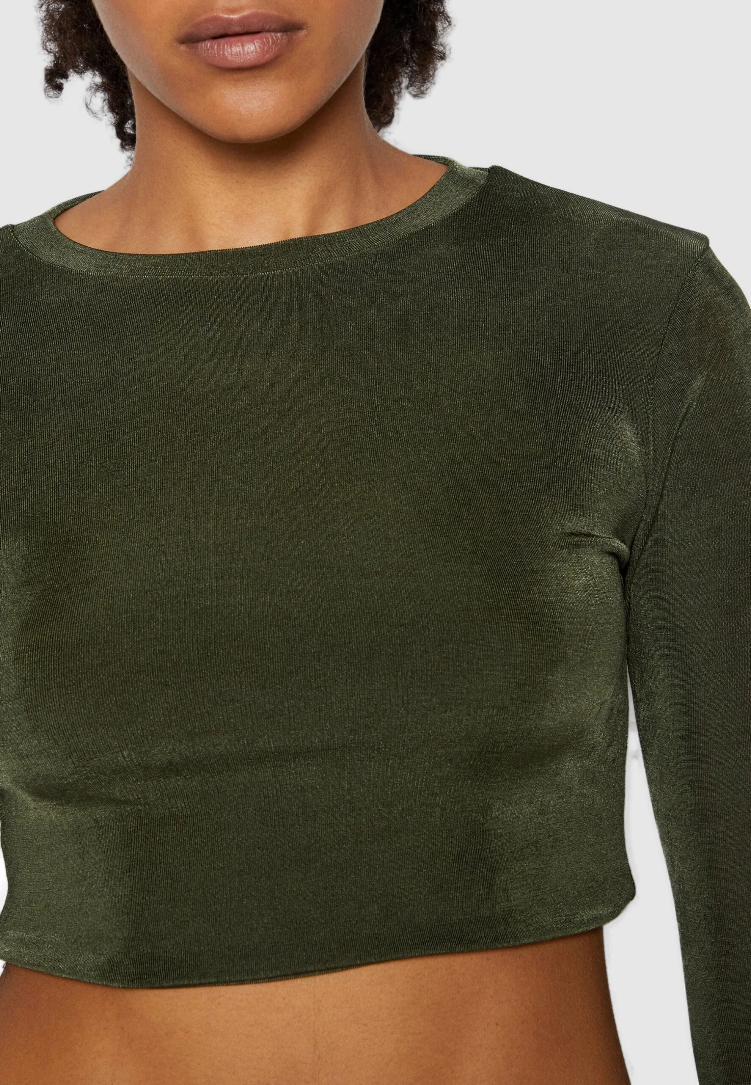 Wal G Nadia Long Sleeve - T-Shirt À Manches Longues - Khaki Green 6 Wal G Nadia Long Sleeve - T-Shirt À Manches Longues - Khaki Green – Image 6