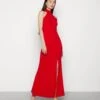 Wal G Halter Neck Maxi Dress - Robe De Cocktail - Red