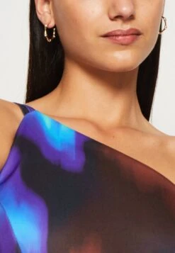 Wal G Vlera Strap Print Midi - Robe En Jersey - Mehrfarbig -Wal Mode Promos Soldes Boutique ea1d9a0f929e455897419c04264077c9