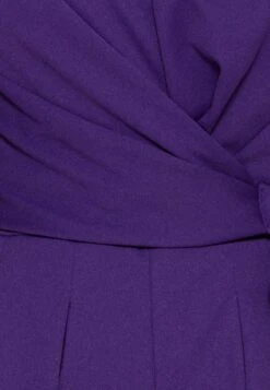 Wal G Bebe Wrap Jumpsuit - Combinaison - Purple -Wal Mode Promos Soldes Boutique eca128a8541945748e971e4d62949476