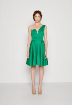 Wal G Gigi Midi Skater - Robe En Jersey - Leaf Green