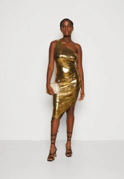 Wal G Hali Tie Back Midi Dress - Robe De Soirée - Gold 7 Wal G Hali Tie Back Midi Dress - Robe De Soirée - Gold -Wal Mode Promos Soldes Boutique edac575b385440e29135efa091fdae04